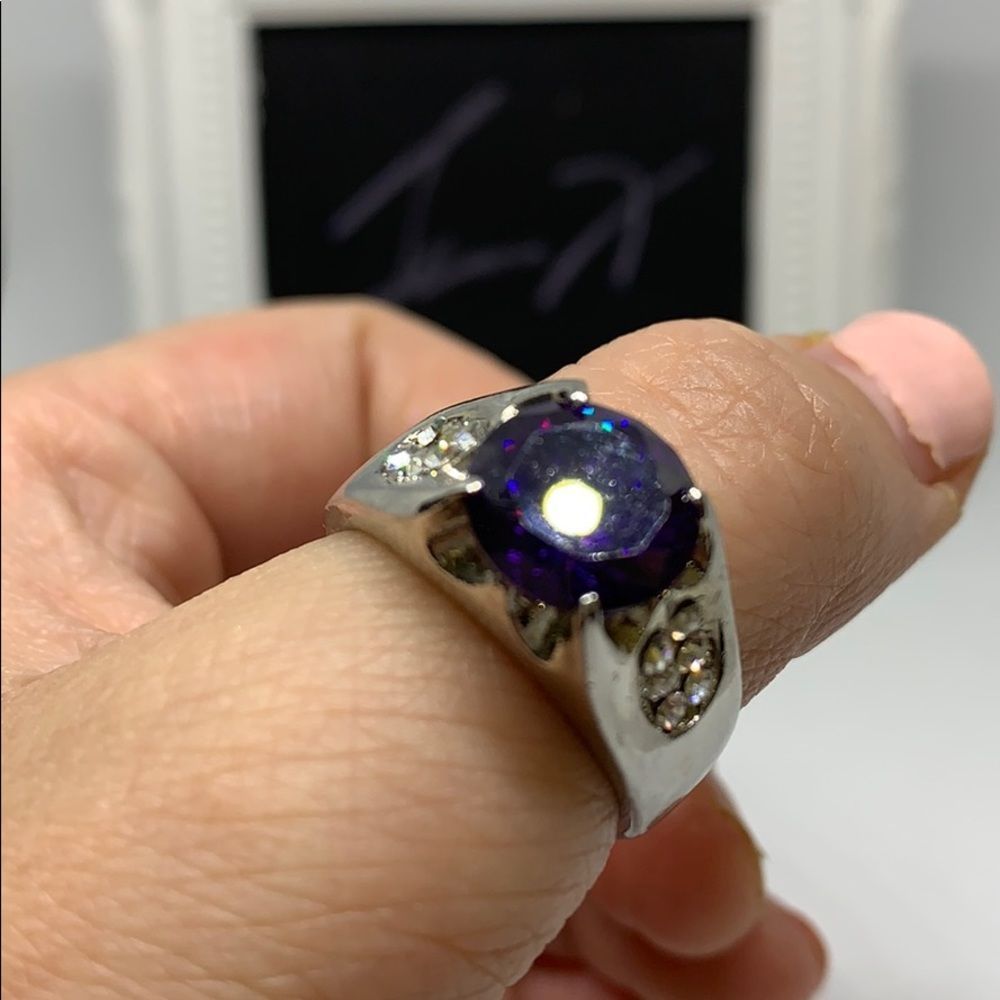 Statement silver ring-8 - Picture 6 of 6